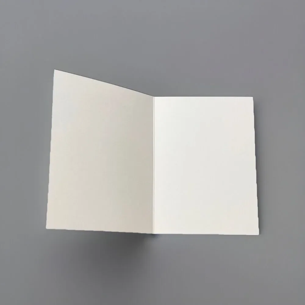 Odd Balls Christmas Note Cards - Laurel Wreath - Folded - 10 Pack